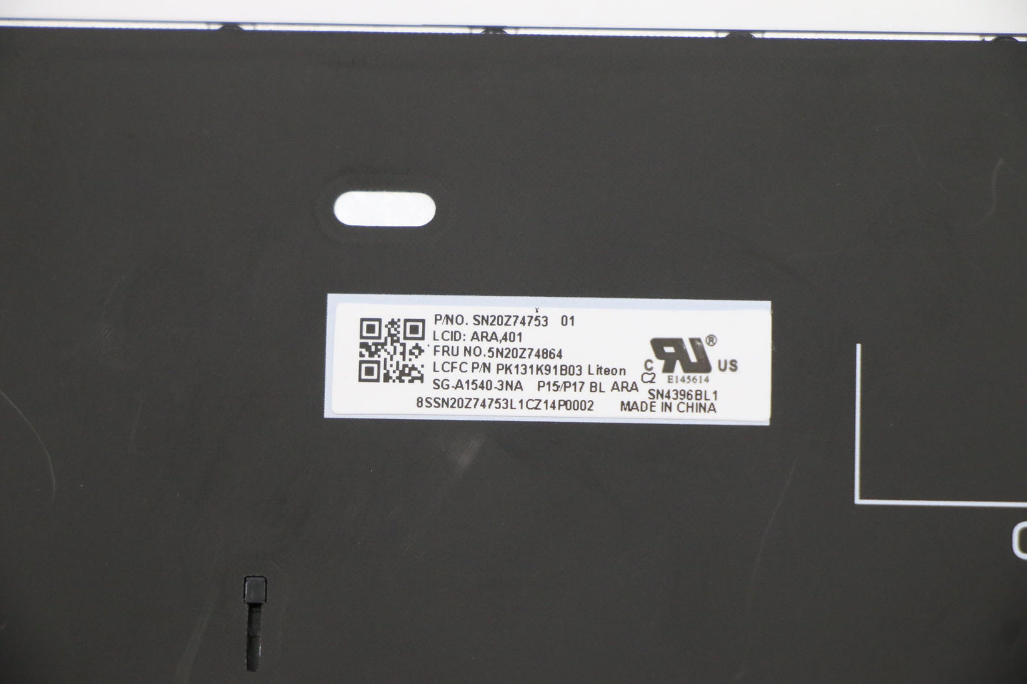 Lenovo Keyboard, Internal - 5N20Z74864