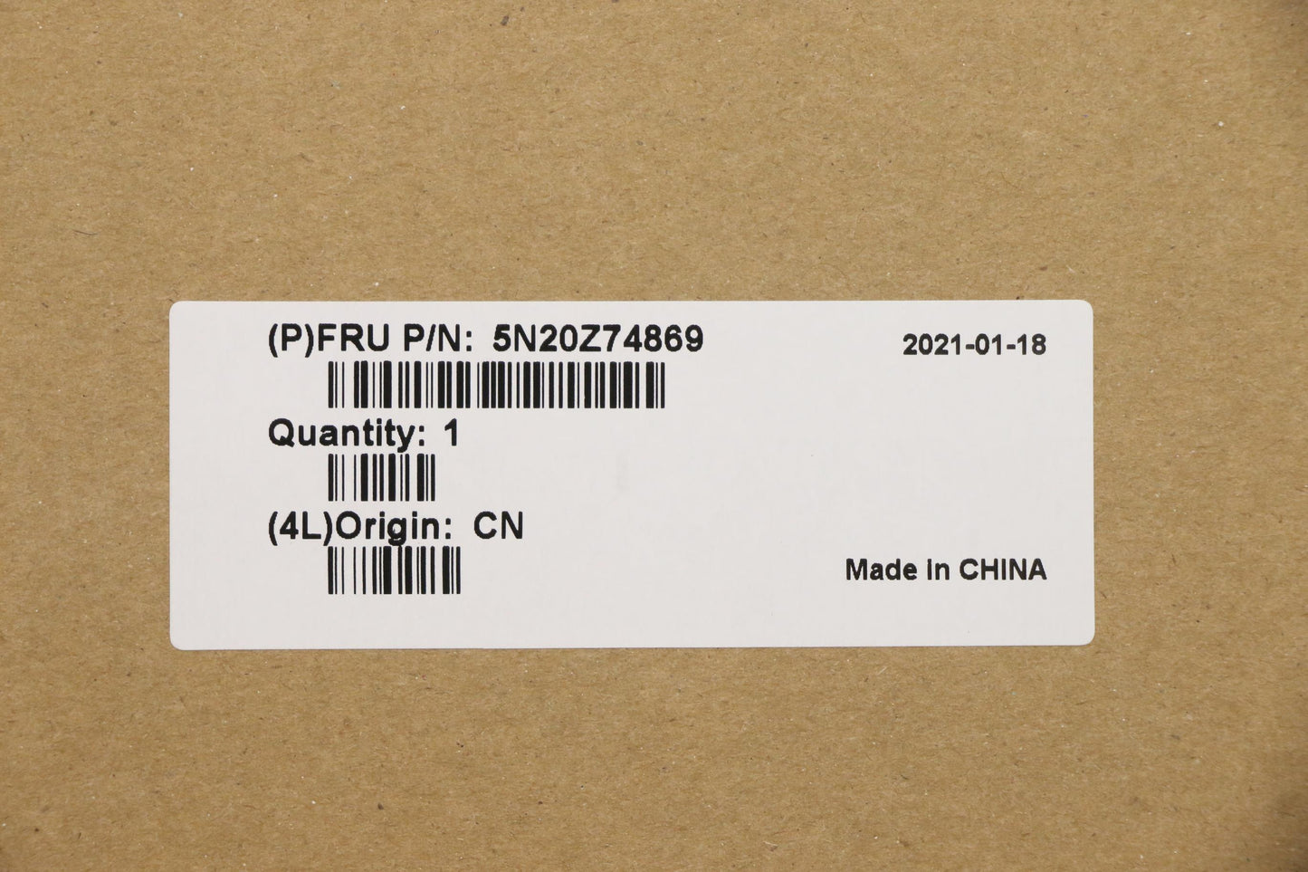 Lenovo Keyboard, Internal - 5N20Z74869