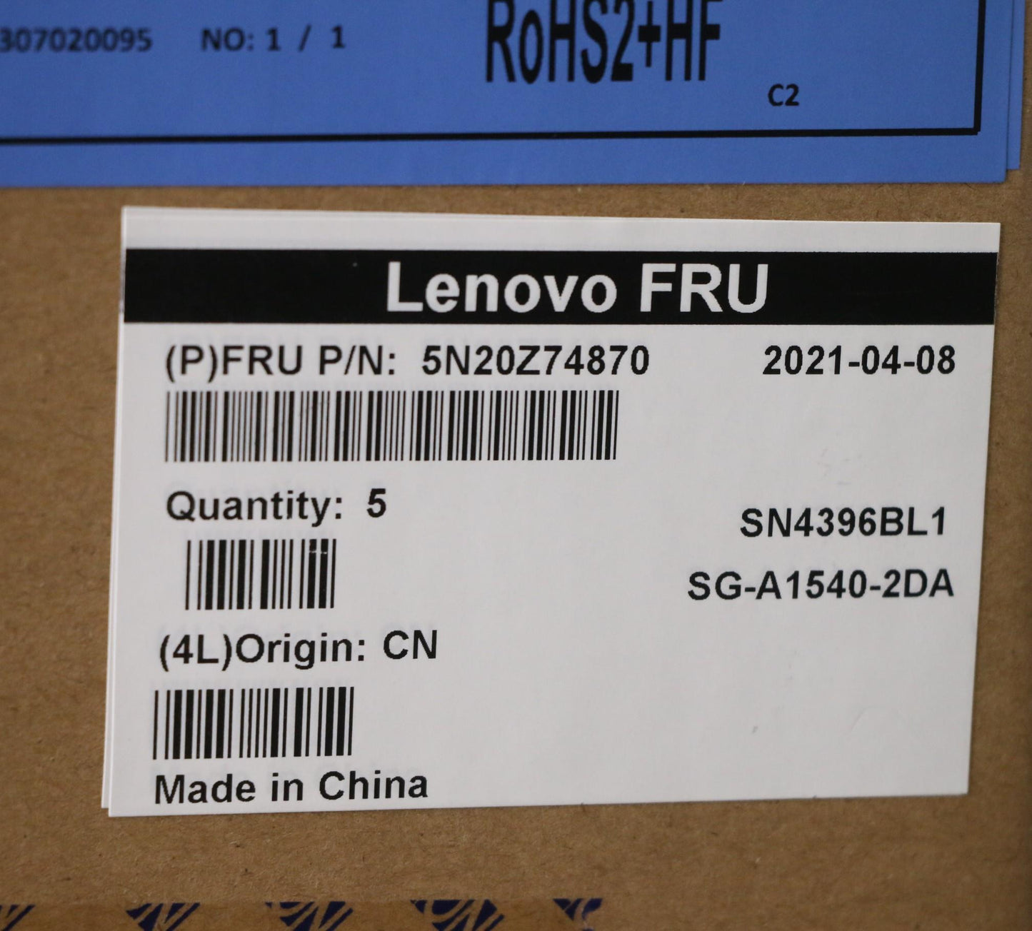 Lenovo Keyboard, Internal - 5N20Z74870