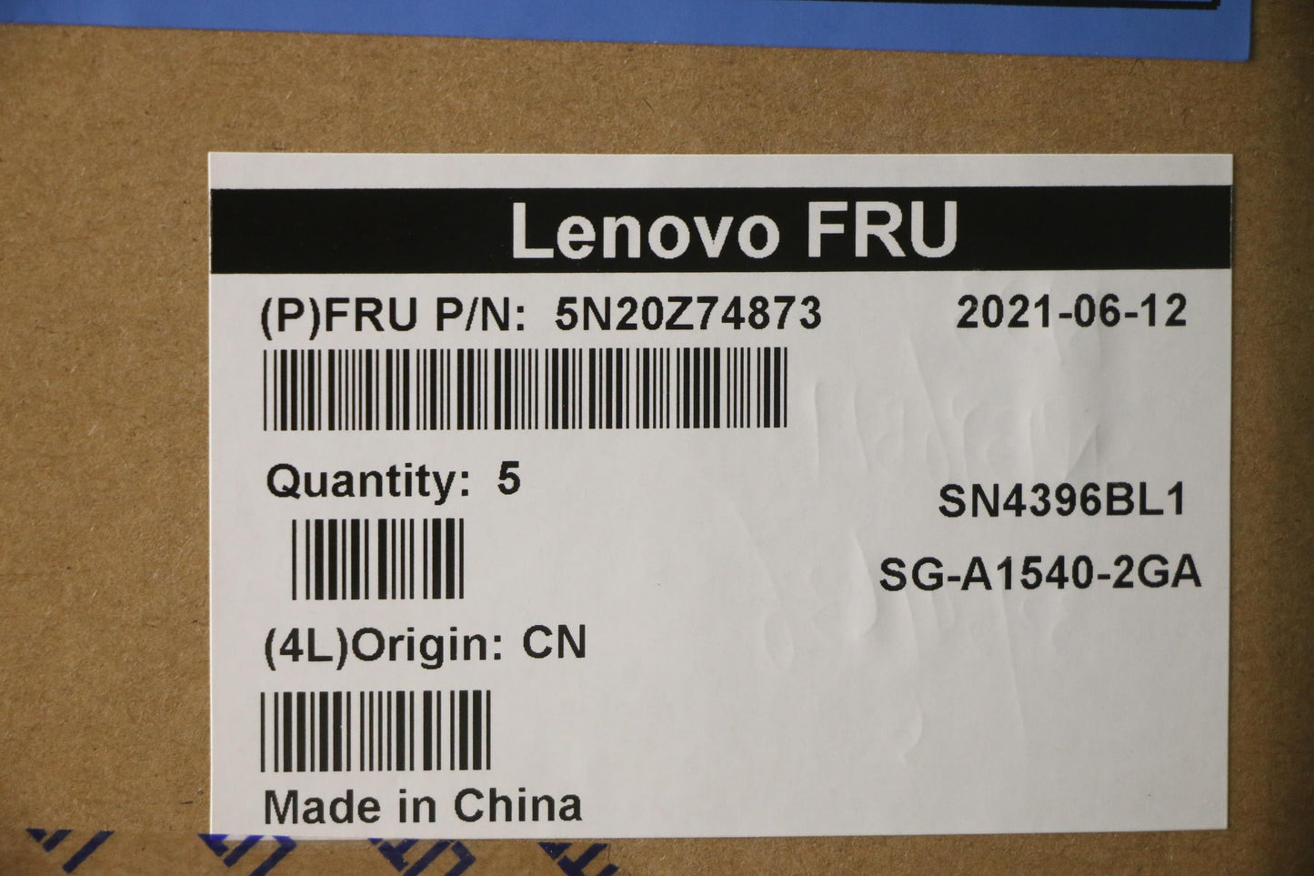 Lenovo Keyboard, Internal - 5N20Z74873