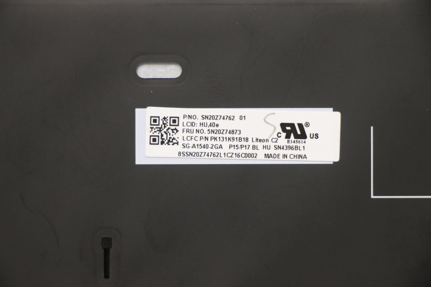 Lenovo Keyboard, Internal - 5N20Z74873