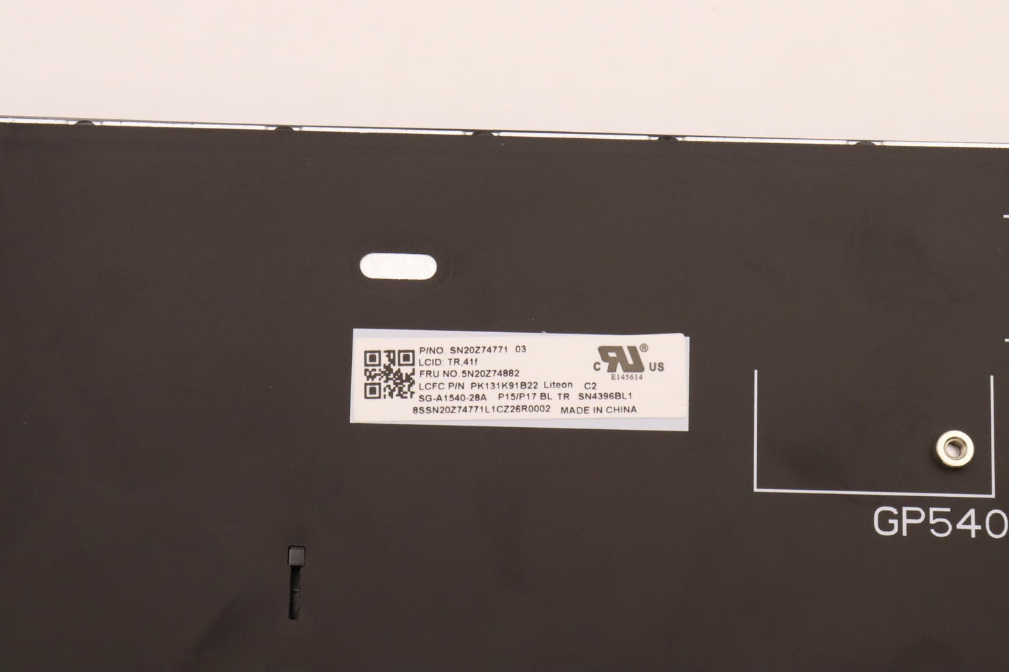 Lenovo Keyboard, Internal - 5N20Z74882