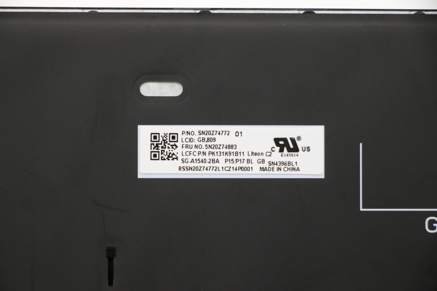 Lenovo Keyboard, Internal - 5N20Z74883