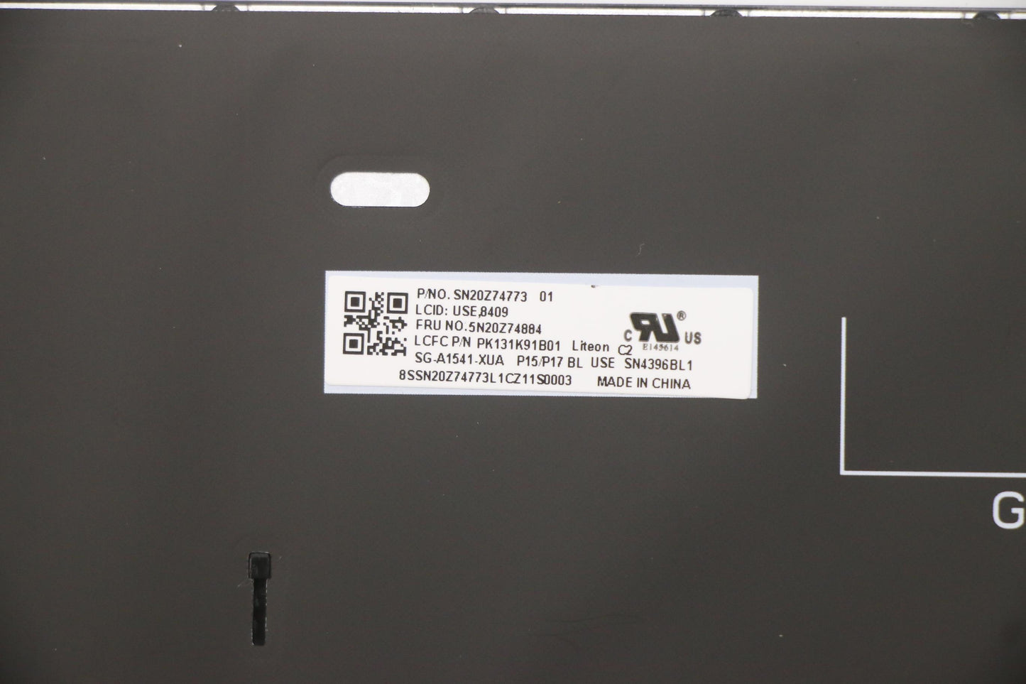 Lenovo Keyboard, Internal - 5N20Z74884