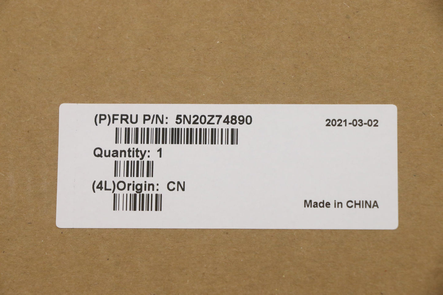 Lenovo Keyboard, Internal - 5N20Z74890