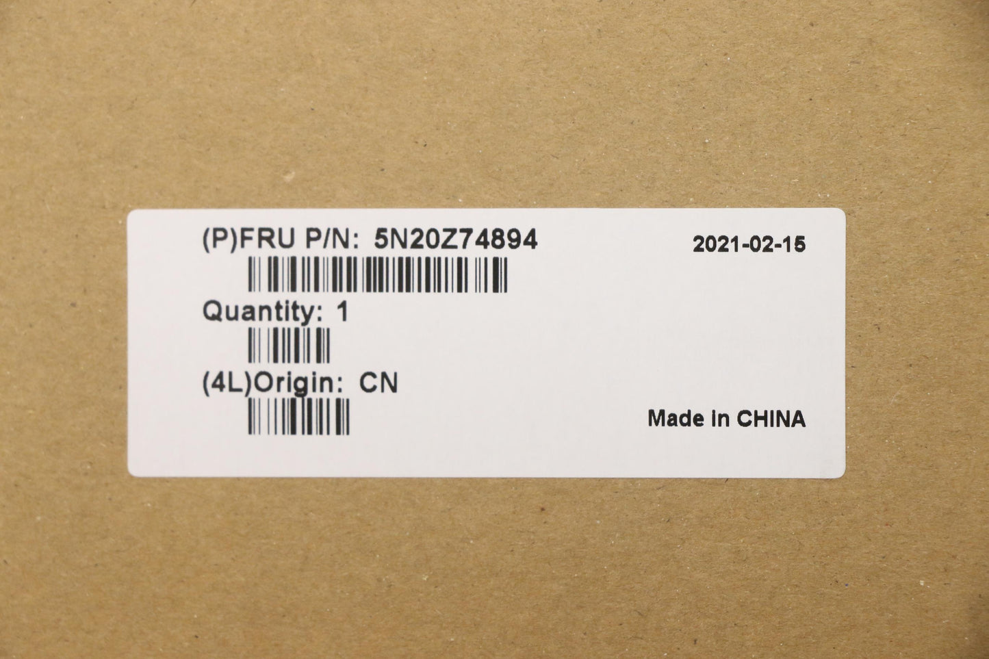 Lenovo Keyboard, Internal - 5N20Z74894
