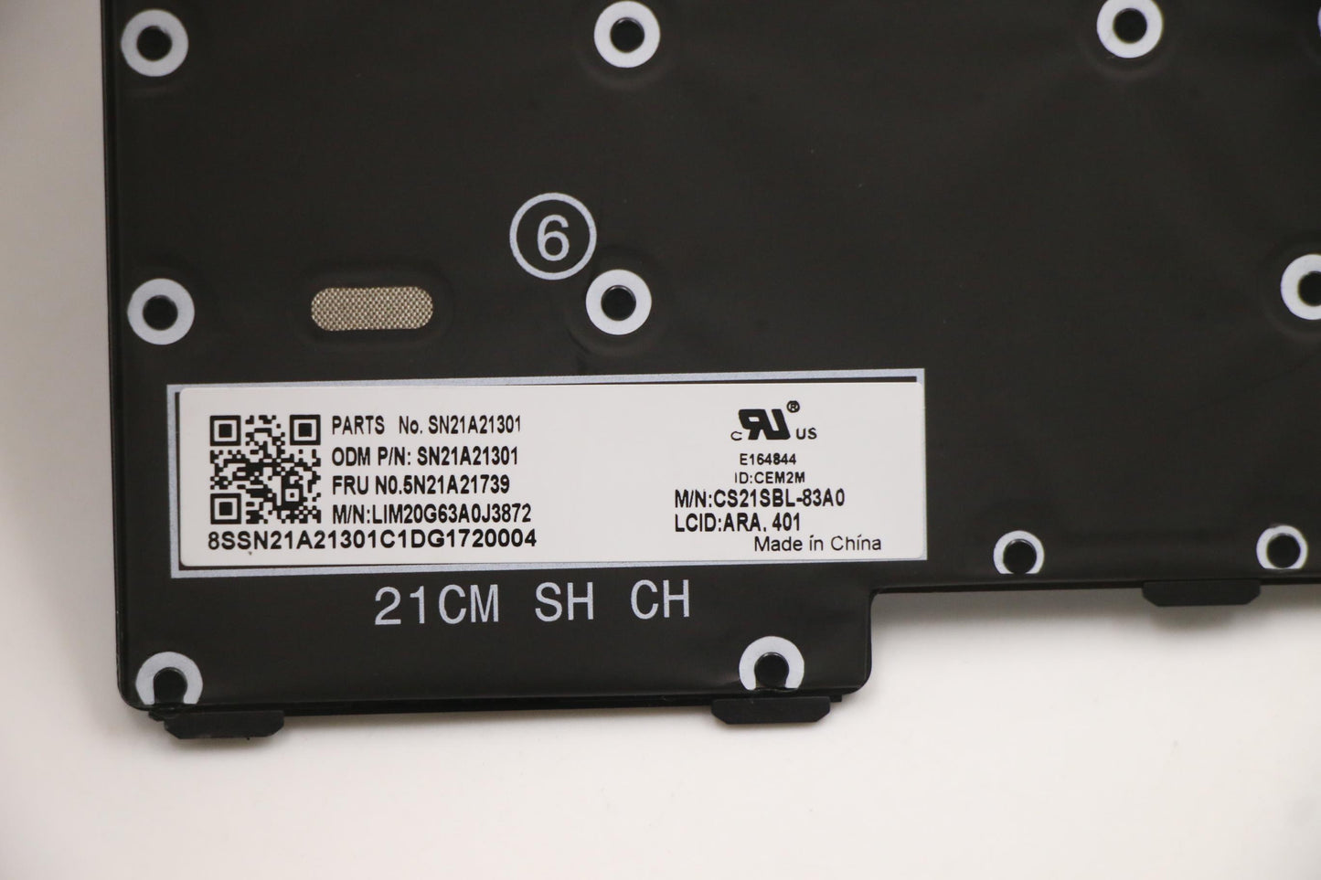 Lenovo Nb_Kyb Cs21Kbd Sktop Chy,Bl,Bk - 5N21A21739