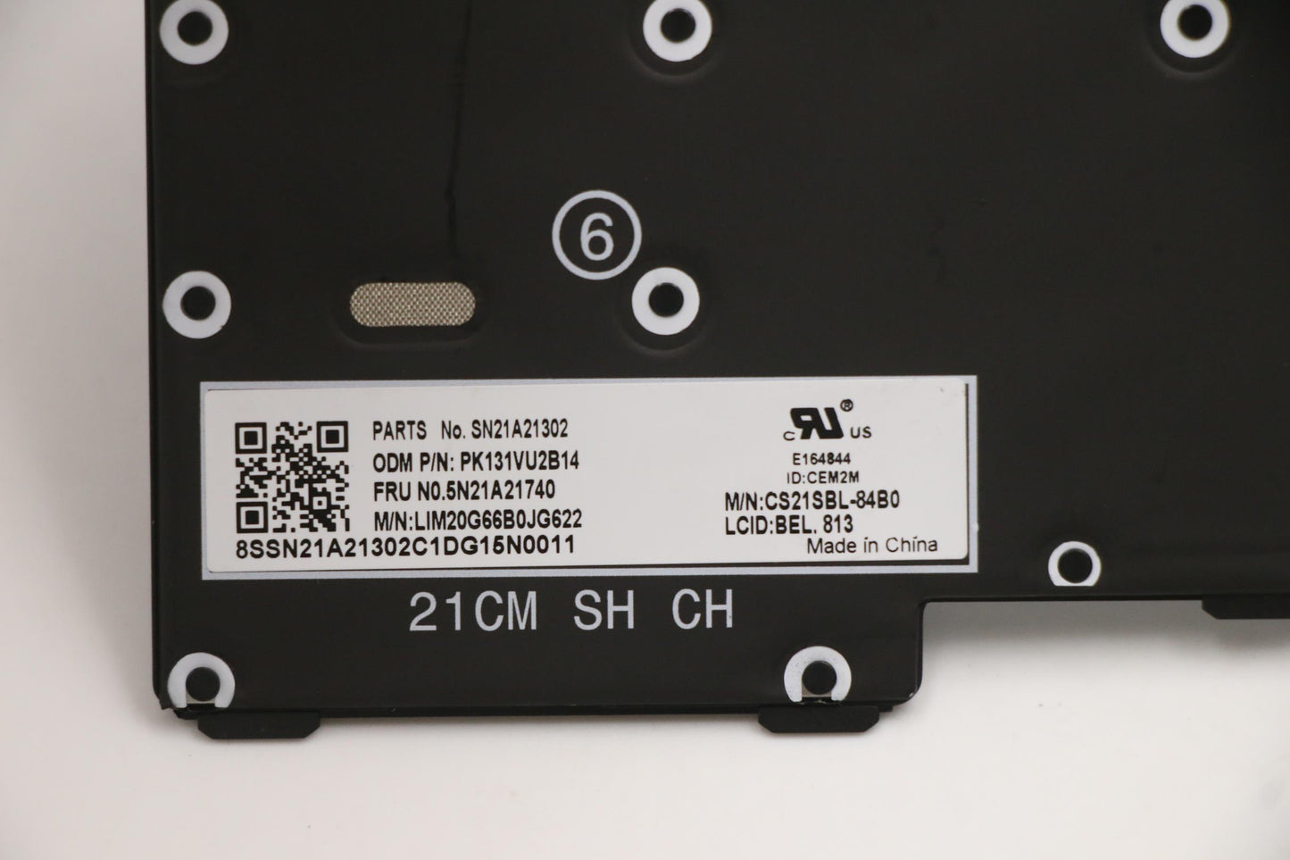Lenovo Nb_Kyb Cs21Kbd Sktop Chy,Bl,Bk - 5N21A21740
