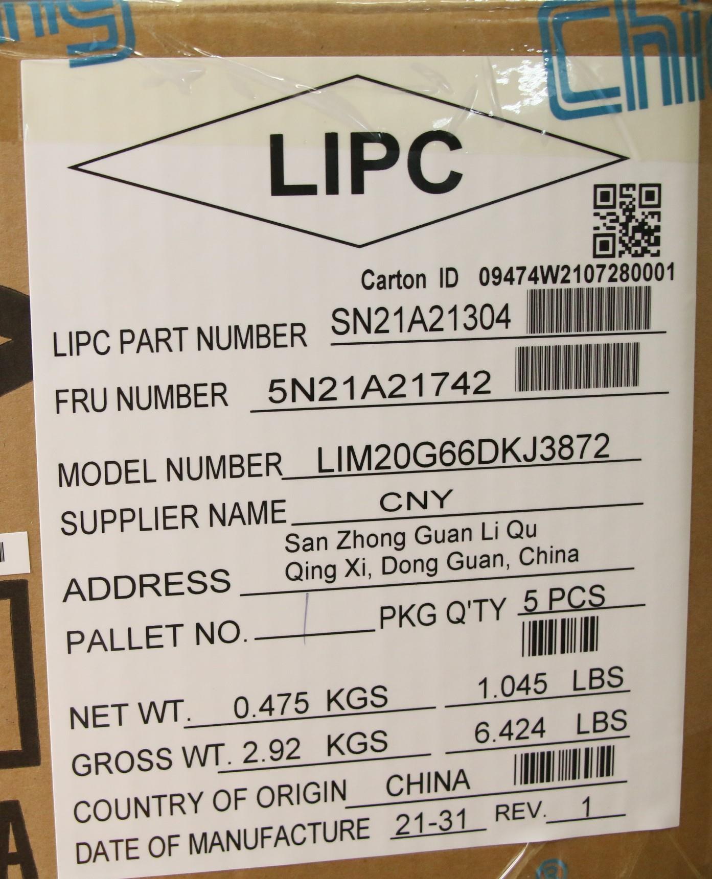 Lenovo Nb_Kyb Cs21Kbd Sktop Chy,Bl,Bk - 5N21A21742