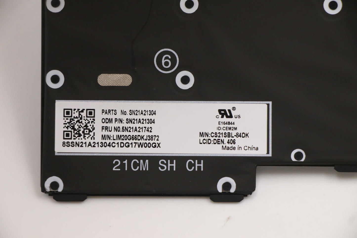 Lenovo Nb_Kyb Cs21Kbd Sktop Chy,Bl,Bk - 5N21A21742