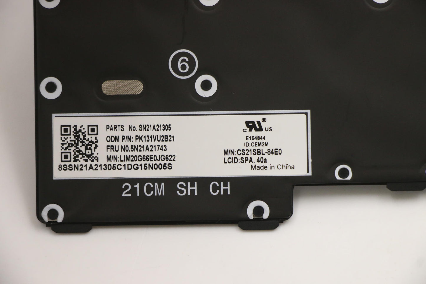 Lenovo Nb_Kyb Cs21Kbd Sktop Chy,Bl,Bk - 5N21A21743