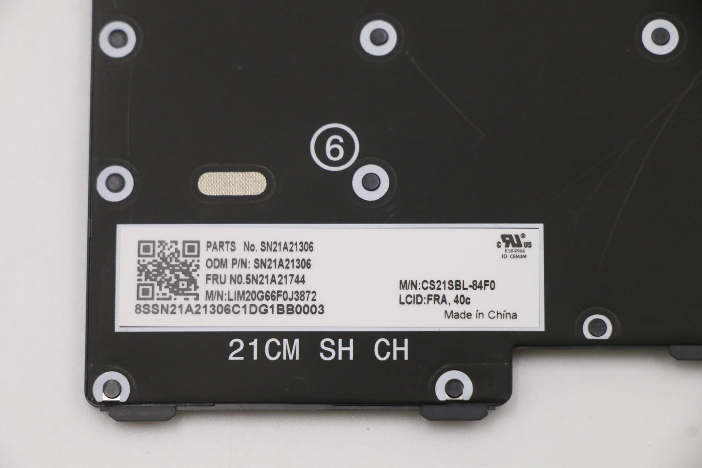 Lenovo Nb_Kyb Cs21Kbd Sktop Chy,Bl,Bk - 5N21A21744