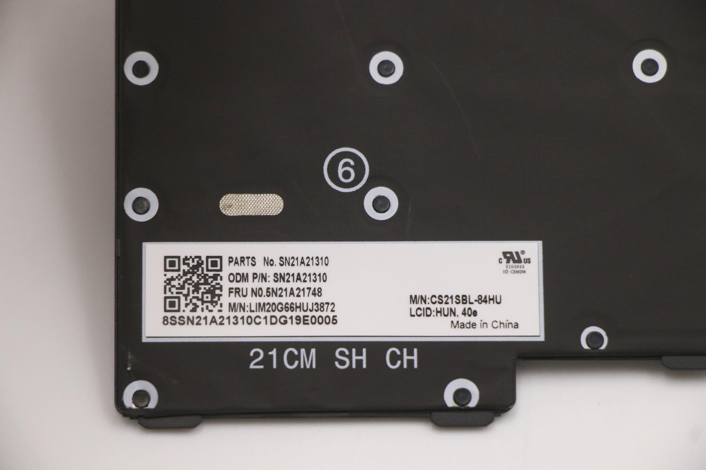 Lenovo Nb_Kyb Cs21Kbd Sktop Chy,Bl,Bk - 5N21A21748