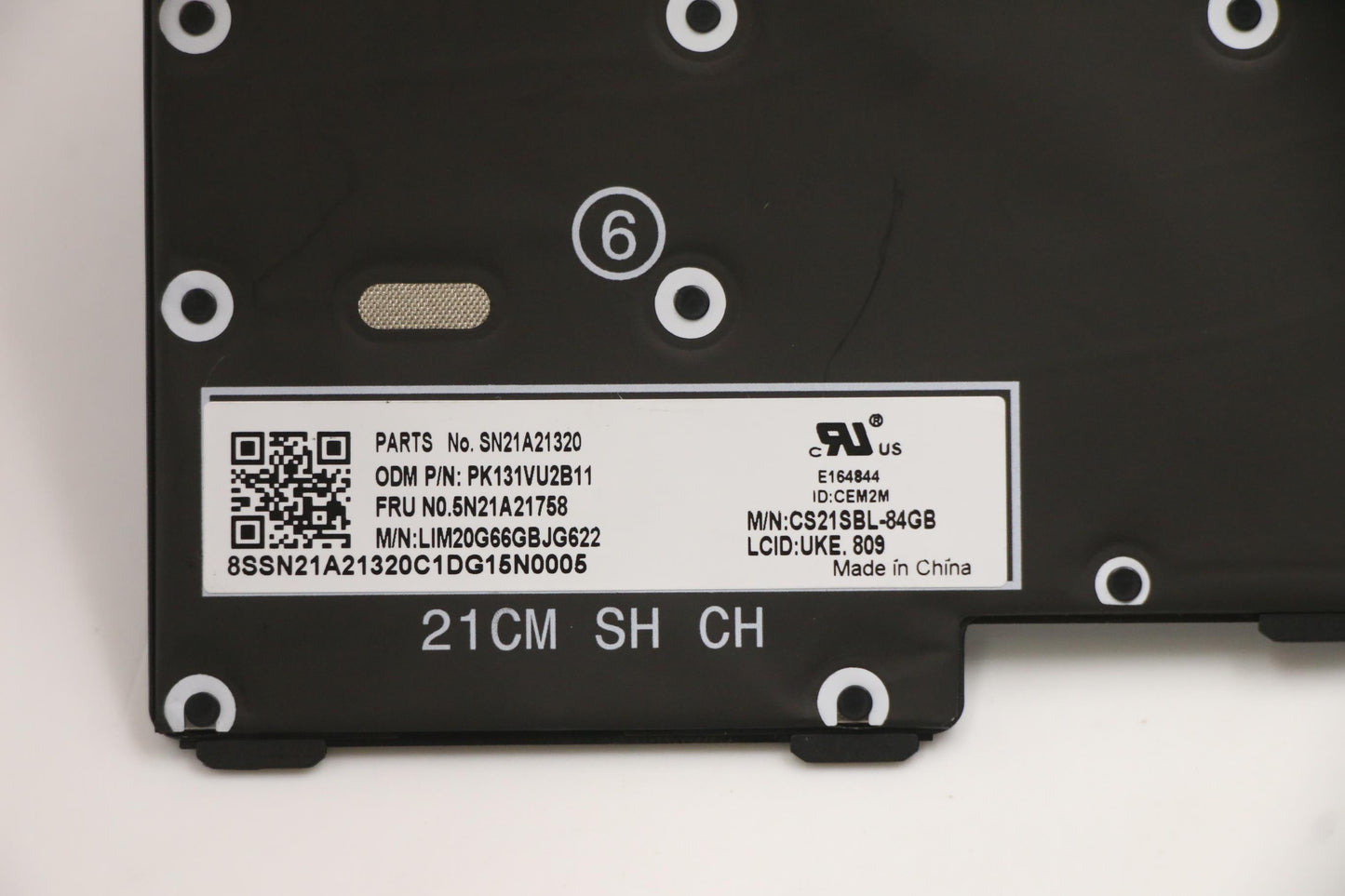 Lenovo Nb_Kyb Cs21Kbd Sktop Chy,Bl,Bk - 5N21A21758