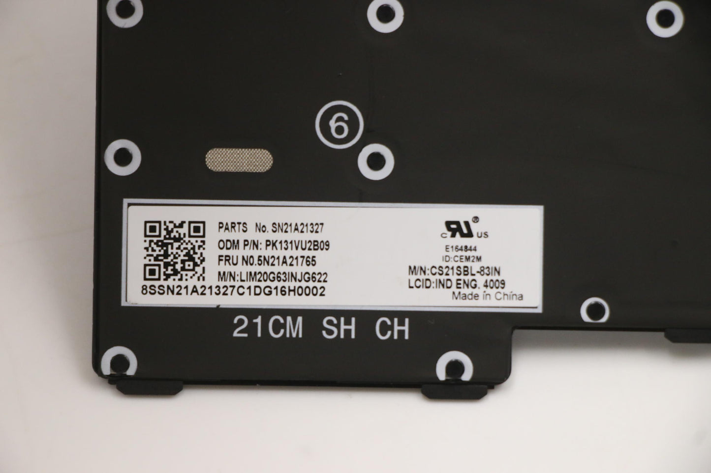Lenovo Nb_Kyb Cs21Kbd Sktop Chy,Bl,Bk - 5N21A21765