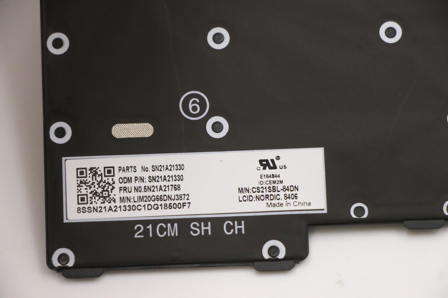 Lenovo Nb_Kyb Cs21Kbd Sktop Chy,Bl,Bk - 5N21A21768