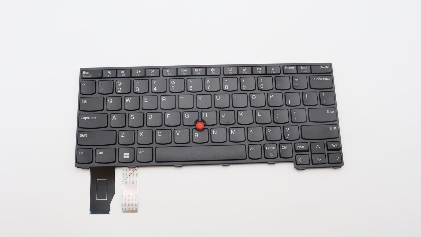 Lenovo CS21 Keyboard, Desktop, CHY, NBL, Black, English - 5N21A21771