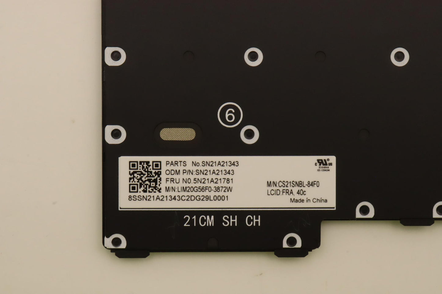 Lenovo Nb_Kyb Cs21Kbd Sktop Chy,Nbl,B - 5N21A21781