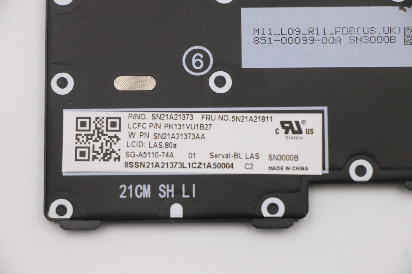 Lenovo Nb_Kyb Cs21Kbd Sktop Ltn,Bl,Bk - 5N21A21811