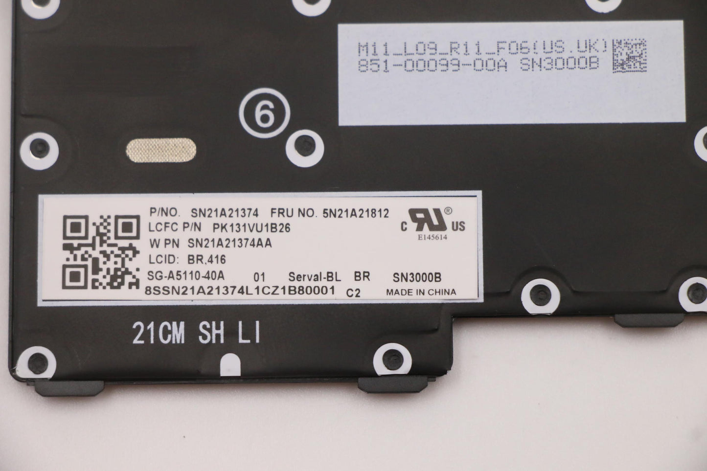 Lenovo Nb_Kyb Cs21Kbd Sktop Ltn,Bl,Bk - 5N21A21812