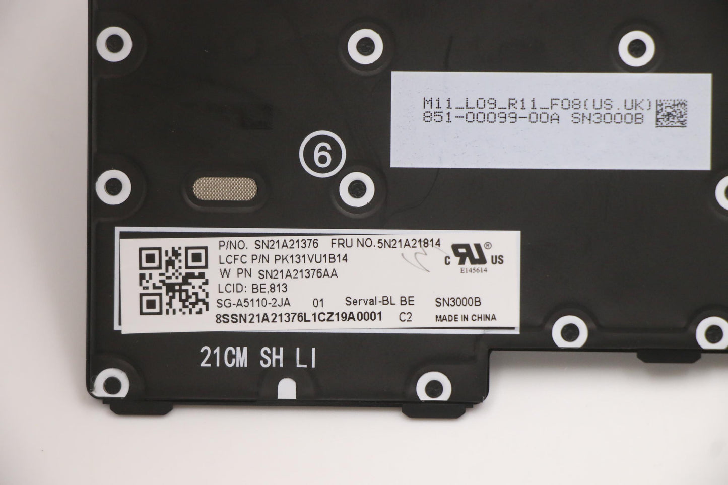Lenovo Nb_Kyb Cs21Kbd Sktop Ltn,Bl,Bk - 5N21A21814