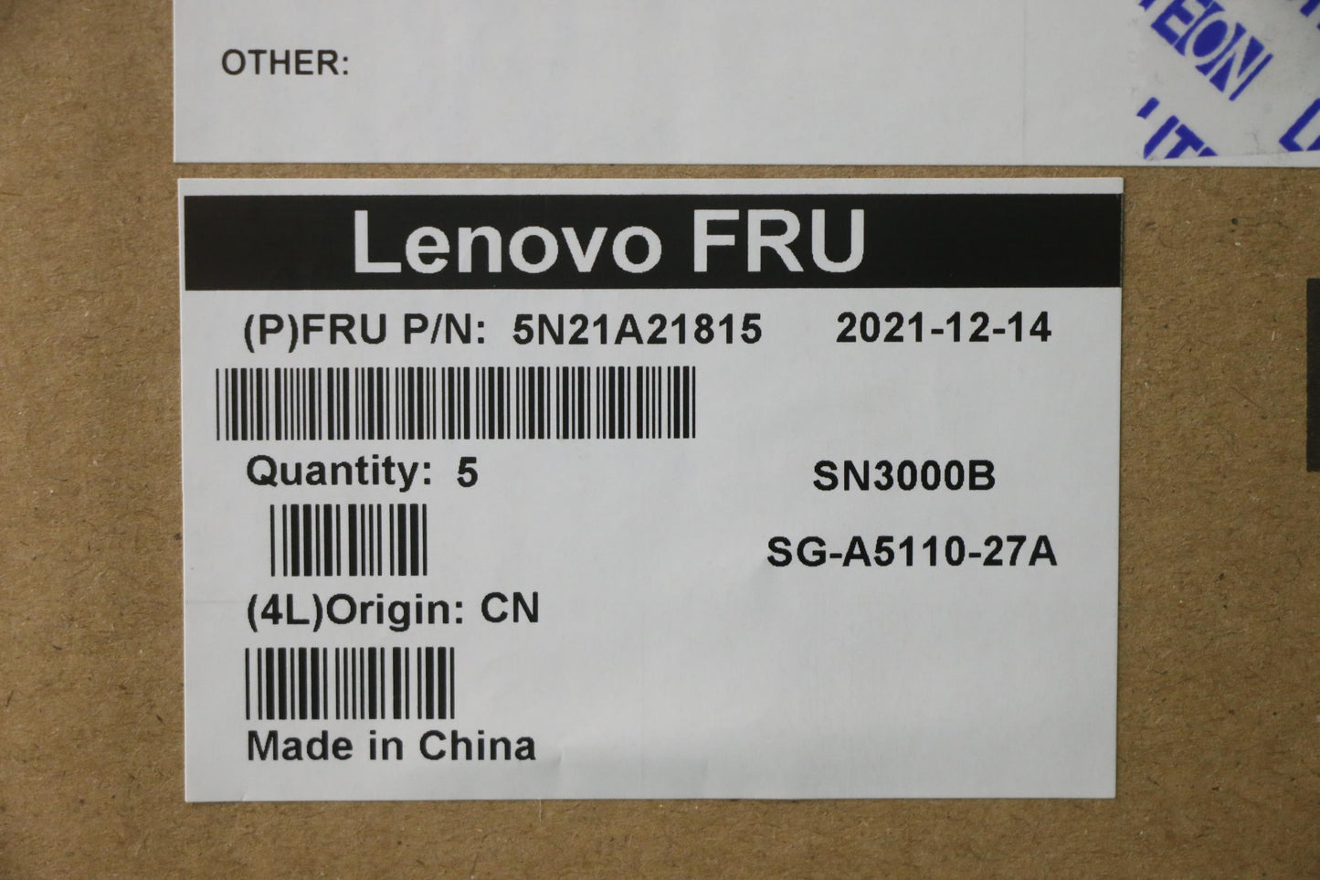 Lenovo Nb_Kyb Cs21Kbd Sktop Ltn,Bl,Bk - 5N21A21815