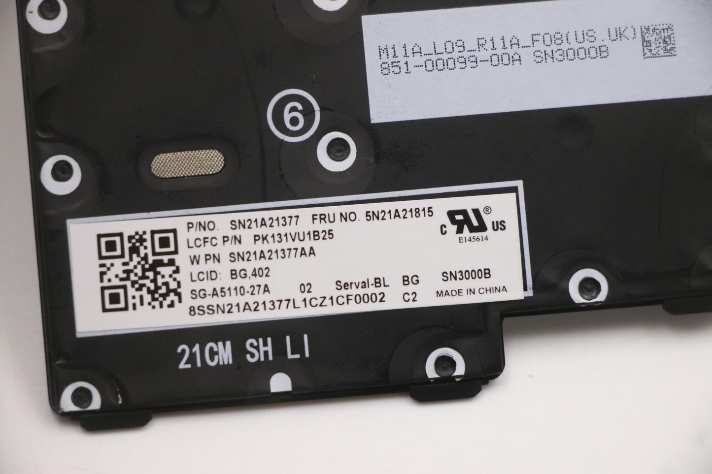 Lenovo Nb_Kyb Cs21Kbd Sktop Ltn,Bl,Bk - 5N21A21815