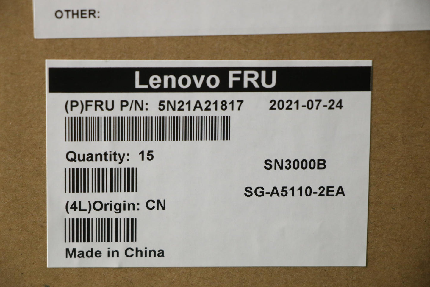 Lenovo Nb_Kyb Cs21Kbd Sktop Ltn,Bl,Bk - 5N21A21817