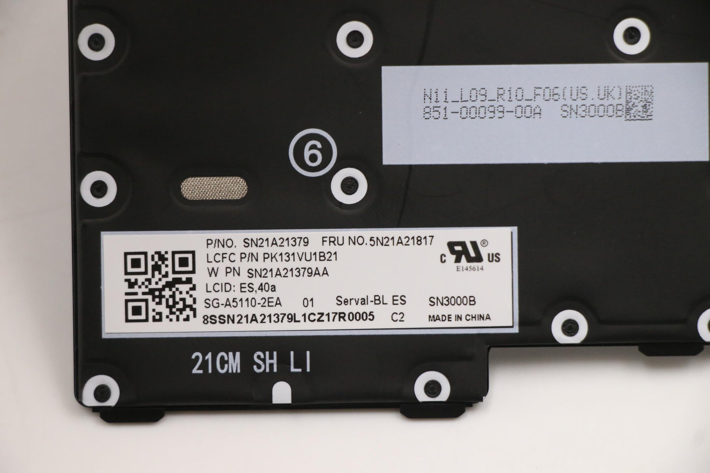 Lenovo Nb_Kyb Cs21Kbd Sktop Ltn,Bl,Bk - 5N21A21817