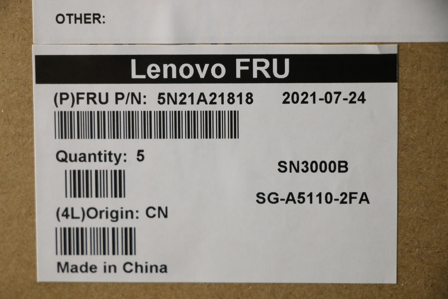 Lenovo Nb_Kyb Cs21Kbd Sktop Ltn,Bl,Bk - 5N21A21818