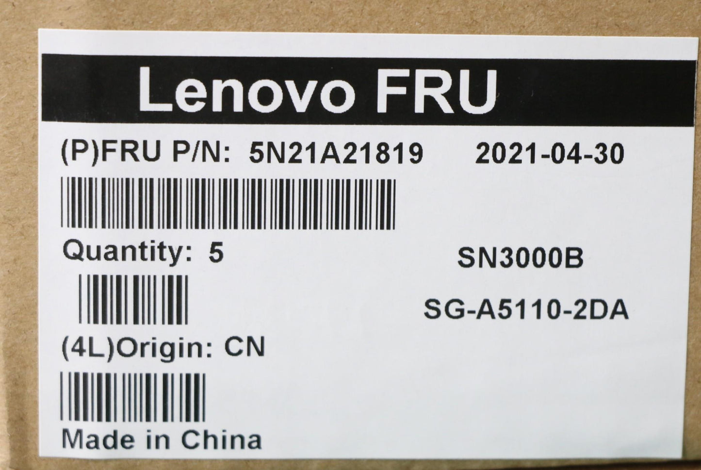 Lenovo Nb_Kyb Cs21Kbd Sktop Ltn,Bl,Bk - 5N21A21819