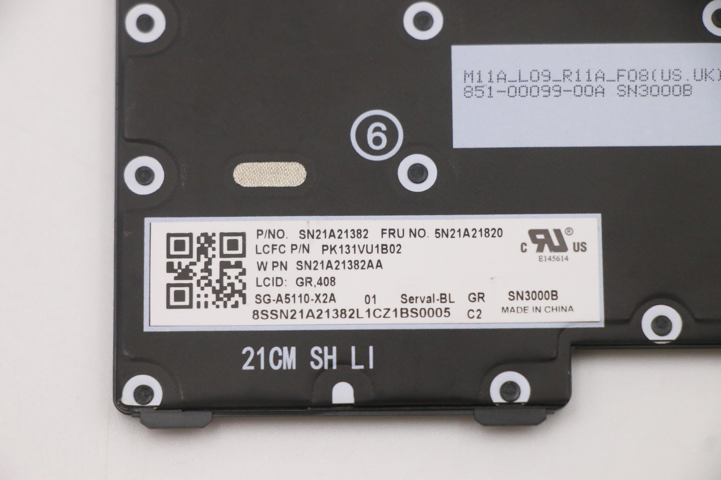 Lenovo Nb_Kyb Cs21Kbd Sktop Ltn,Bl,Bk - 5N21A21820