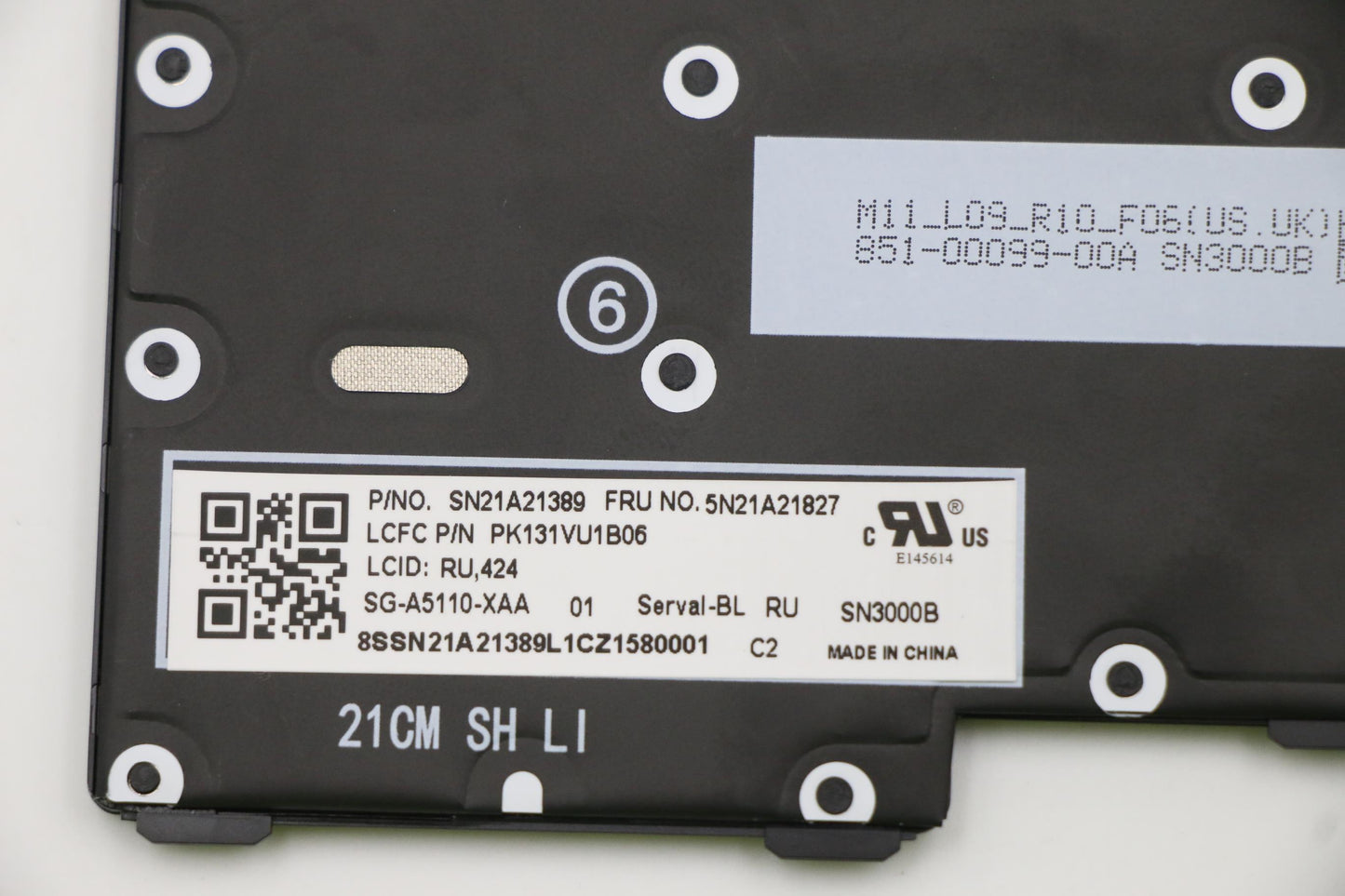 Lenovo Nb_Kyb Cs21Kbd Sktop Ltn,Bl,Bk - 5N21A21827