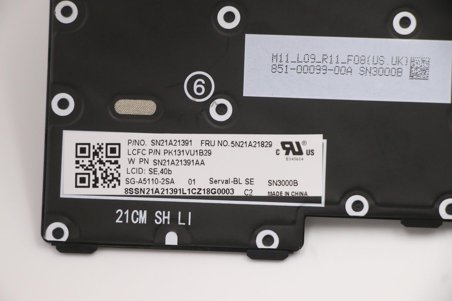 Lenovo Nb_Kyb Cs21Kbd Sktop Ltn,Bl,Bk - 5N21A21829