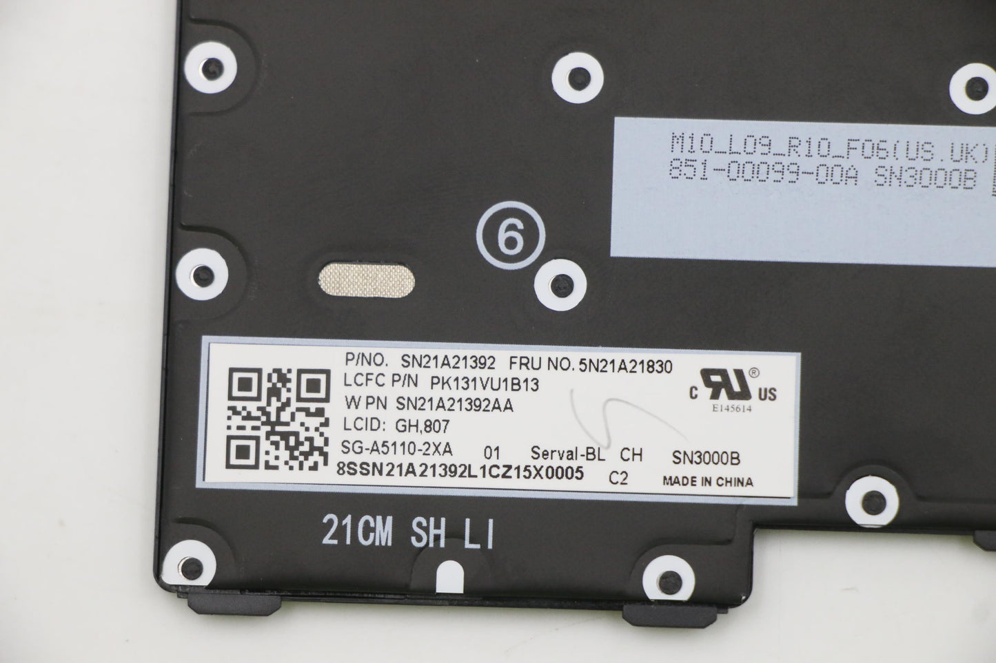Lenovo Nb_Kyb Cs21Kbd Sktop Ltn,Bl,Bk - 5N21A21830