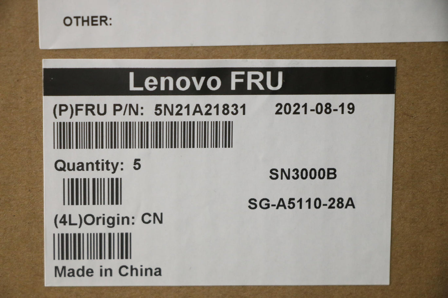 Lenovo Nb_Kyb Cs21Kbd Sktop Ltn,Bl,Bk - 5N21A21831