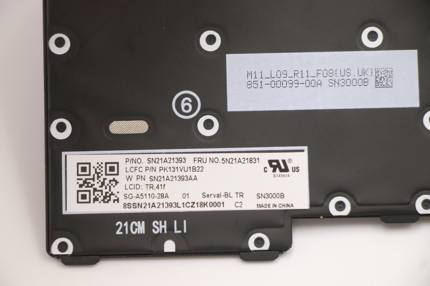 Lenovo Nb_Kyb Cs21Kbd Sktop Ltn,Bl,Bk - 5N21A21831