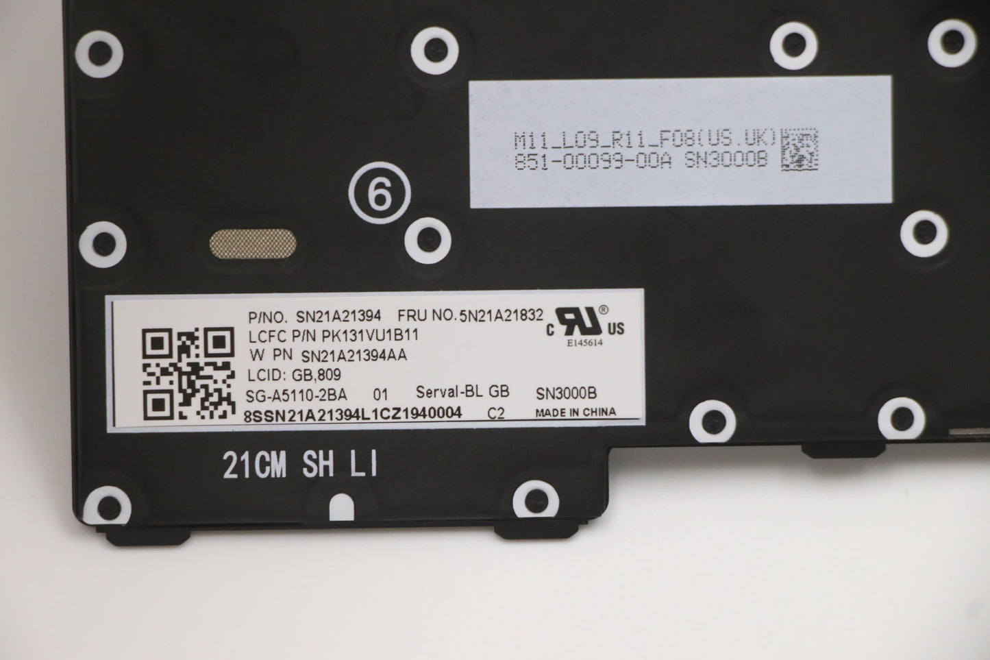 Lenovo Nb_Kyb Cs21Kbd Sktop Ltn,Bl,Bk - 5N21A21832