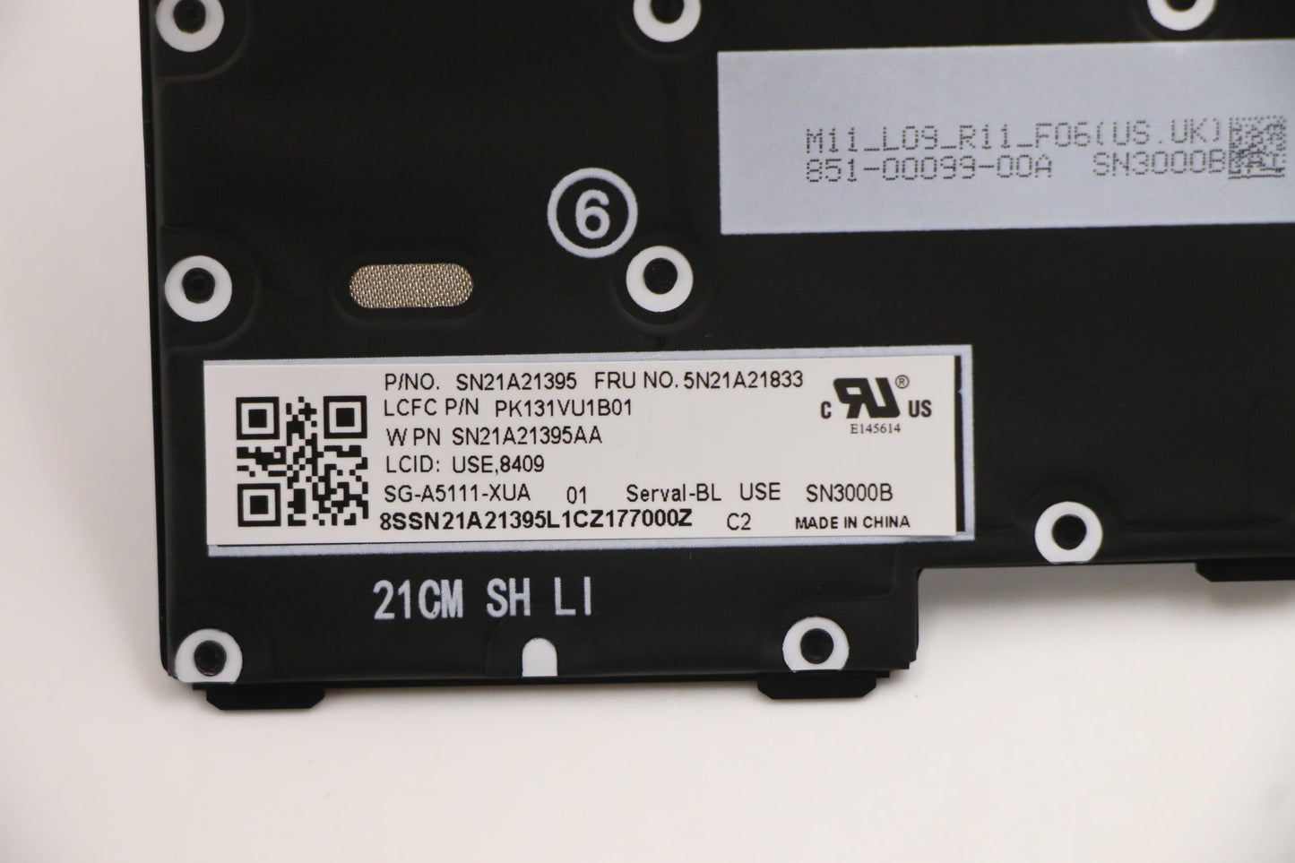 Lenovo Nb_Kyb Cs21Kbd Sktop Ltn,Bl,Bk - 5N21A21833