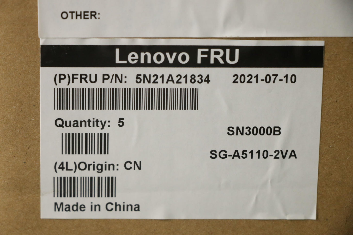 Lenovo Nb_Kyb Cs21Kbd Sktop Ltn,Bl,Bk - 5N21A21834