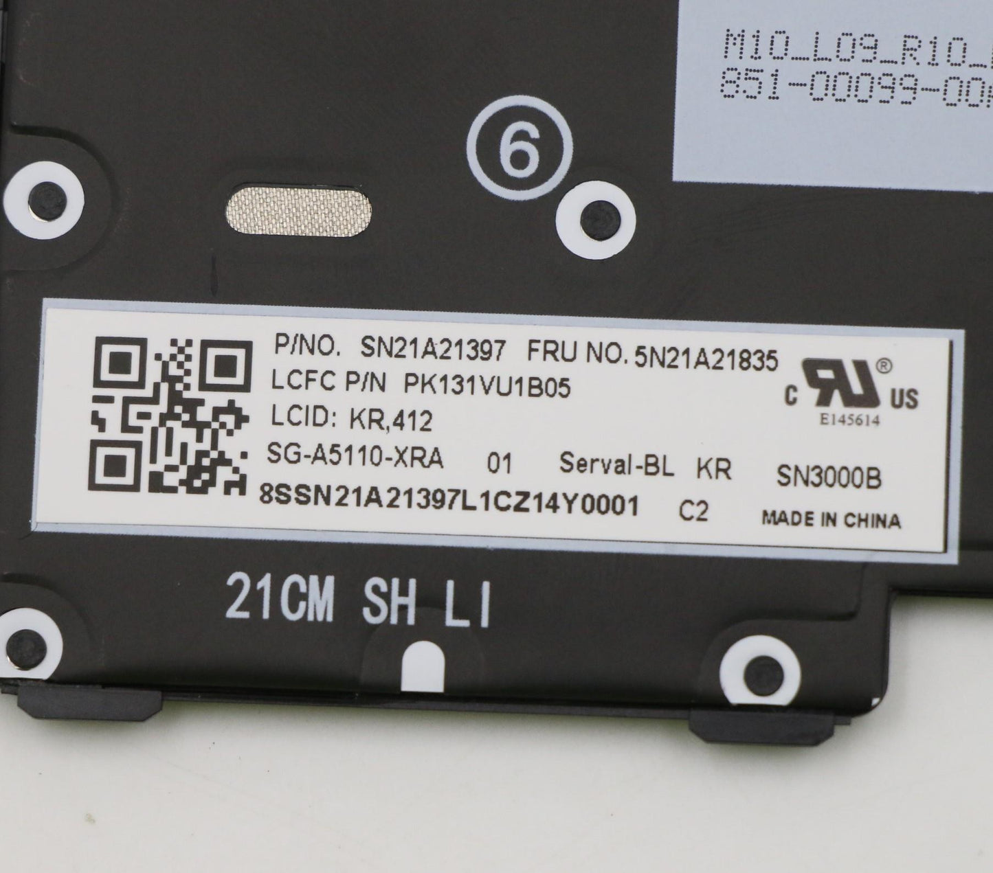 Lenovo Nb_Kyb Cs21Kbd Sktop Ltn,Bl,Bk - 5N21A21835