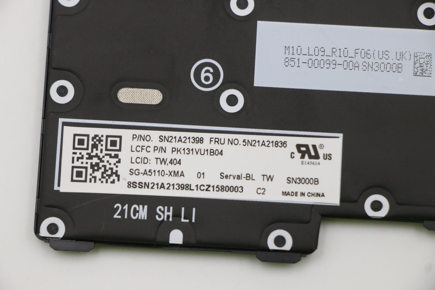 Lenovo Nb_Kyb Cs21Kbd Sktop Ltn,Bl,Bk - 5N21A21836