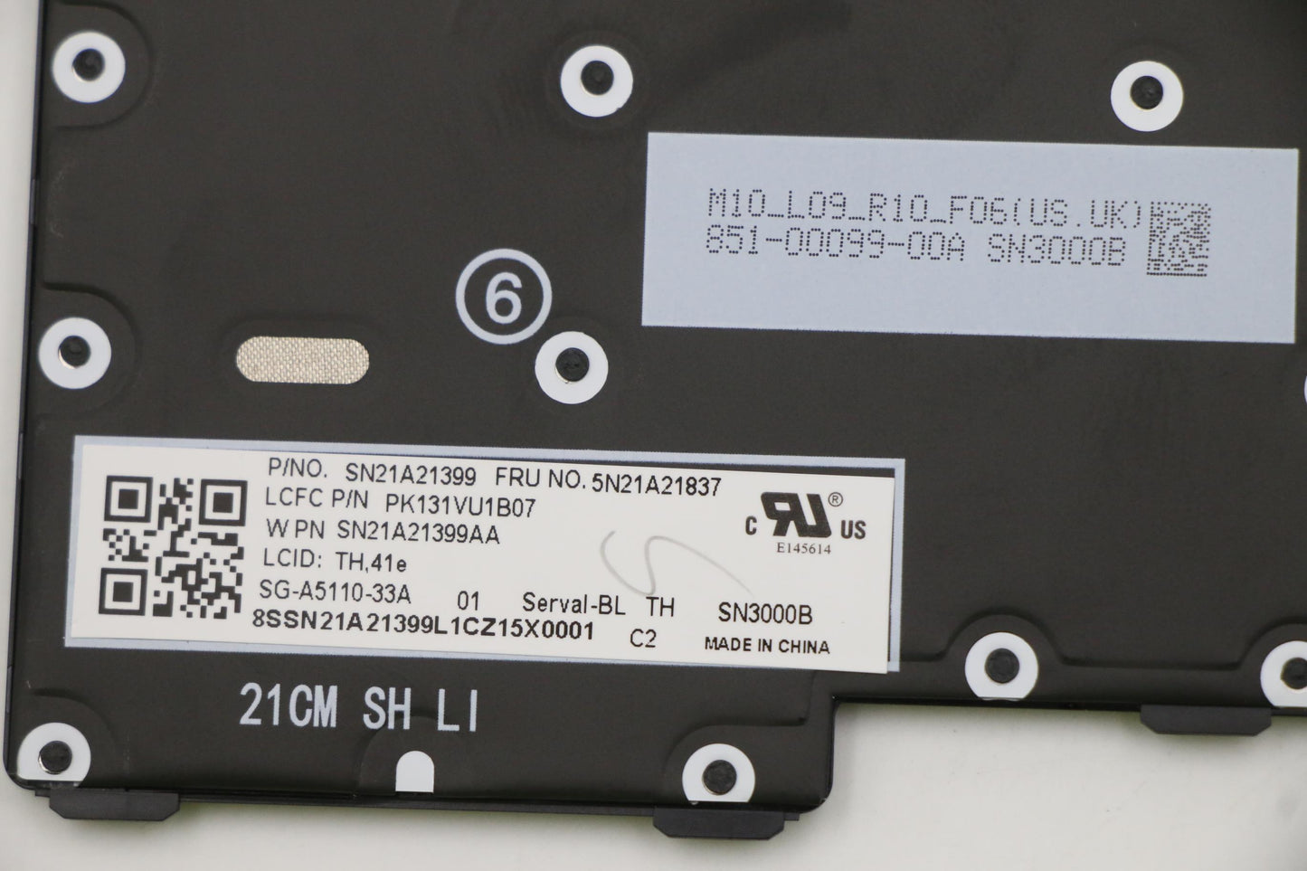 Lenovo Nb_Kyb Cs21Kbd Sktop Ltn,Bl,Bk - 5N21A21837