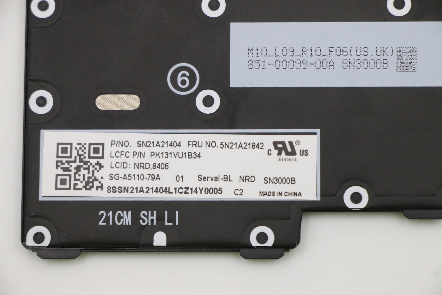 Lenovo Nb_Kyb Cs21Kbd Sktop Ltn,Bl,Bk - 5N21A21842