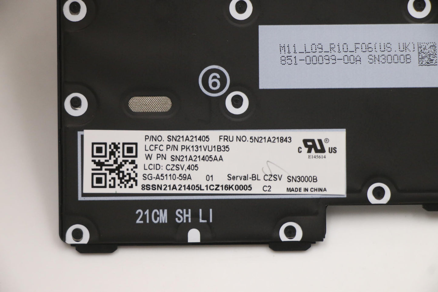 Lenovo Nb_Kyb Cs21Kbd Sktop Ltn,Bl,Bk - 5N21A21843