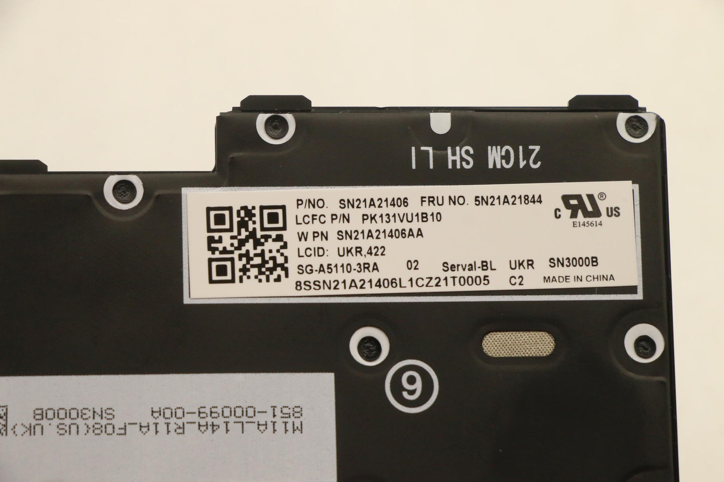 Lenovo Nb_Kyb Cs21Kbd Sktop Ltn,Bl,Bk - 5N21A21844