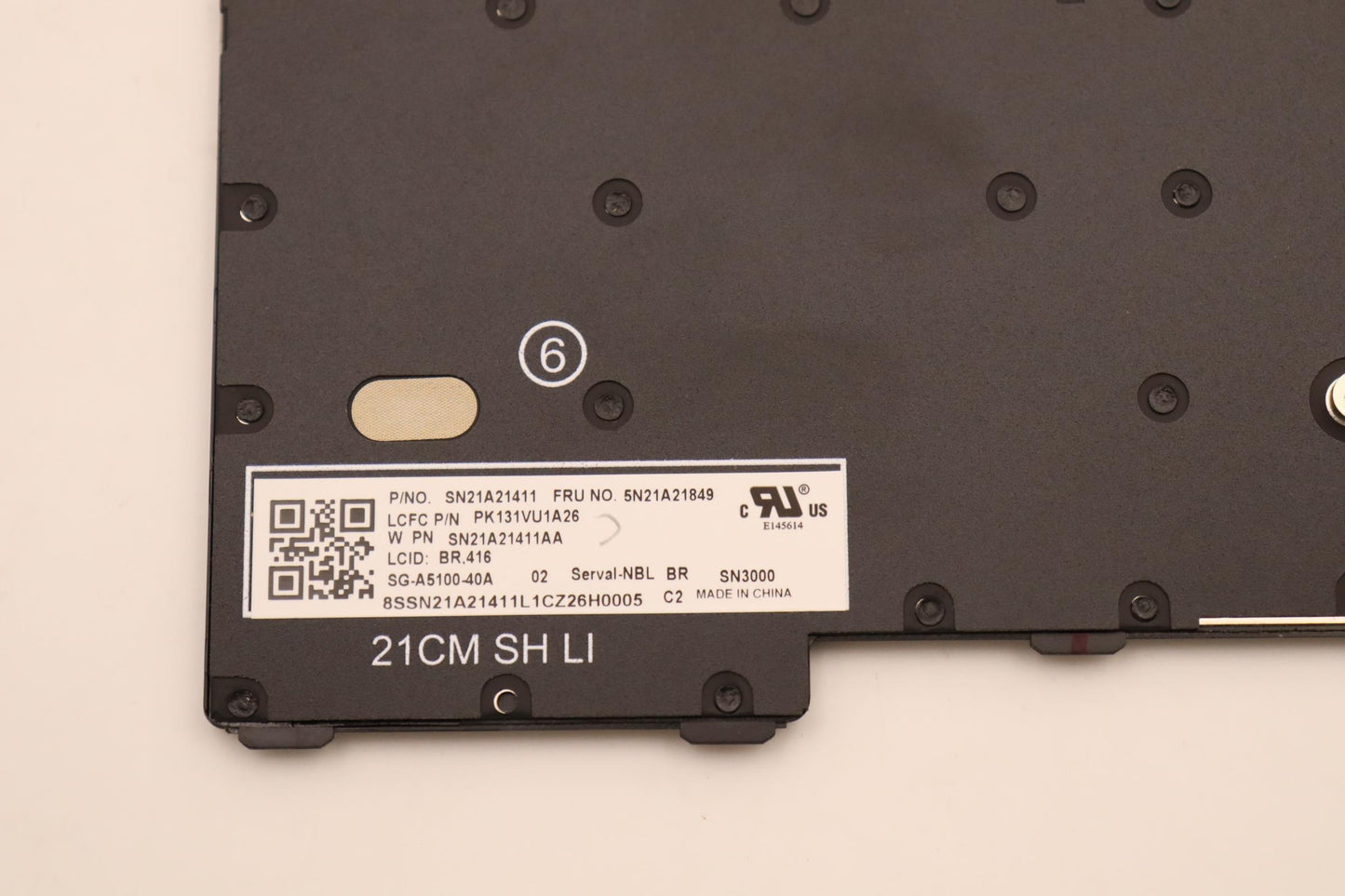 Lenovo Nb_Kyb Cs21Kbd Sktop Ltn,Nbl,B - 5N21A21849