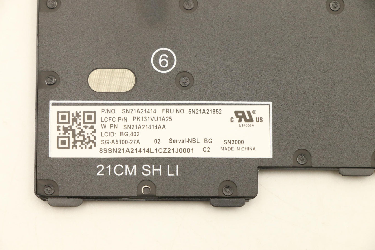Lenovo Nb_Kyb Cs21Kbd Sktop Ltn,Nbl,B - 5N21A21852