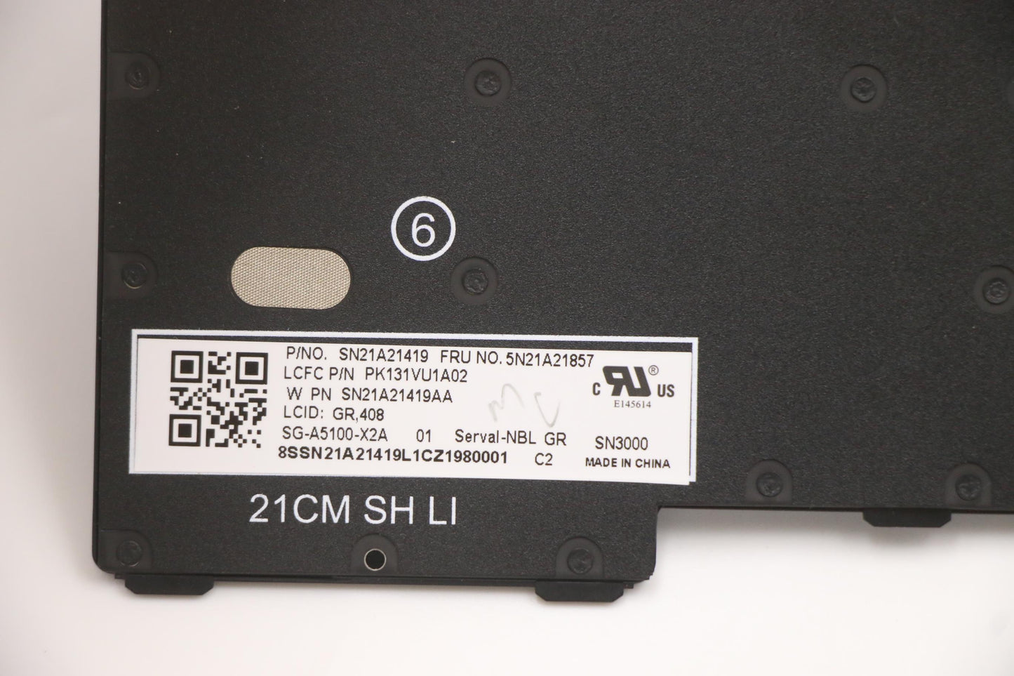 Lenovo Nb_Kyb Cs21Kbd Sktop Ltn,Nbl,B - 5N21A21857
