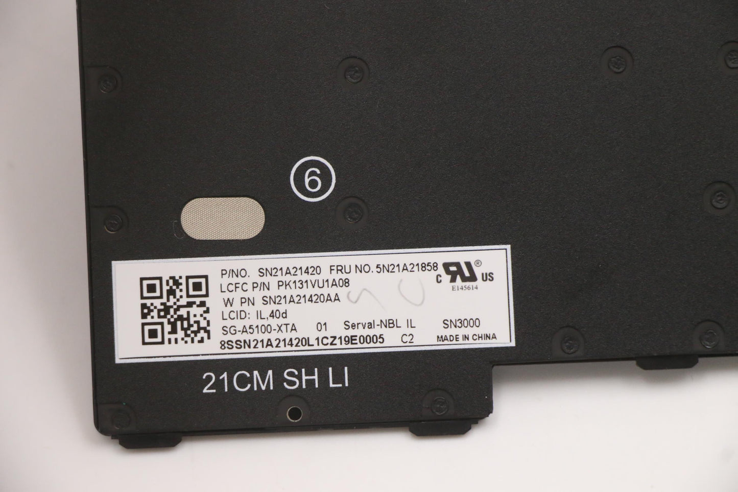 Lenovo Nb_Kyb Cs21Kbd Sktop Ltn,Nbl,B - 5N21A21858